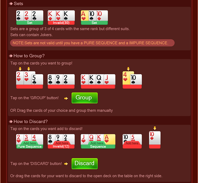 How to Play Game 3F Rummy Game ? | Game 3F APP | Game 3F APk | Game 3F APP download APK(pic3)