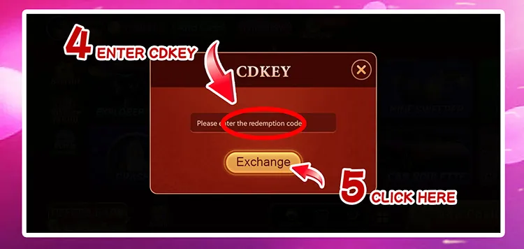 How to use CDKey to claim Rewards? Game 3f(pic3)